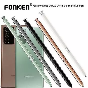 Стилус Fonken для Samsung Galaxy S20 Ultra для Samsung Galaxy Note 20, ручка с активным сенсорным экраном чёрный