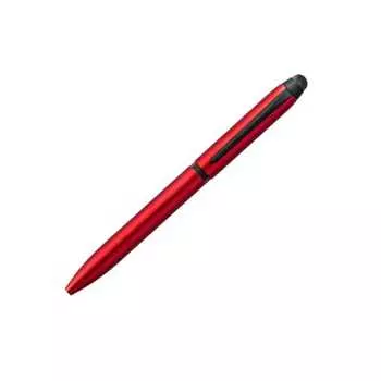 Стилус Mitsubishi Pencil Jet Stream, 3-цветная шариковая ручка бордового цвета SXE3T18005P65