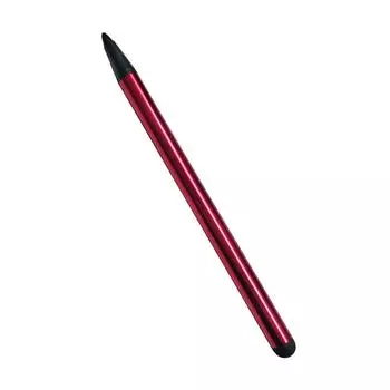 Стилус Разноцветные емкостные ручки Милый подарок Поставка смартфона Широкая совместимость Работающий от батареек сенсорный карандаш red