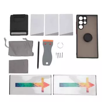 Стилус-ручка с высокой чувствительностью, многофункциональная универсальная ручка для сенсорного экрана с 5 наконечниками и экраном телефона