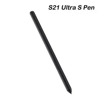 Стилус с сенсорным экраном, активный стилус без Bluetooth, совместимый для Samsung Galaxy S21 Ultra S21u G9980 чёрный