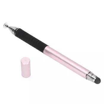 Стилус Высокая точность Высокая чувствительность Удобный захват Форма пера Дизайн Емкостный стилусРозовый розовый