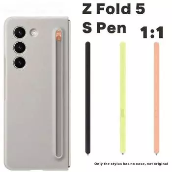 Стилус Z Fold 5 Touch S Pen для Samsung Galaxy Z Fold 5 SM-F946B SM-F946U Fold Edition Mobile S Pen без Bluetooth For Z Fold 5 чёрный