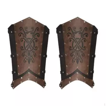 Стимпанк бахилы Топы Креативные защитные средневековые гетры для вечеринок и путешествий коричневый