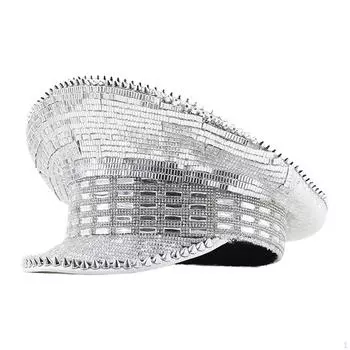 Стимпанк Цилиндр Burning Man Блестки Мужские Женские Регулируемые Головные Уборы Винтажного Стиля Головной Убор для