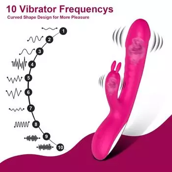 Стимулятор клитора кролика, массажер для точки G, влагалище, женский мастурбатор, фаллоимитатор, вибраторы, секс-игрушки для женщин
