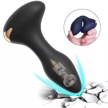Стимулятор простаты, мягкая анальная пробка, вибратор, секс-шоп, силиконовый гель, анальная пробка, женский мастурбатор, эротические секс-игрушки для парных игр