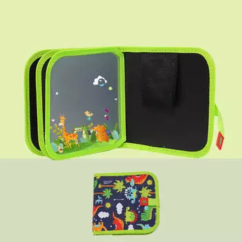 Стираемая книга для рисования для детей, игрушки для малышей, многоразовые блокноты для рисования, набор для дошкольников, набор для рисования и письма One Size