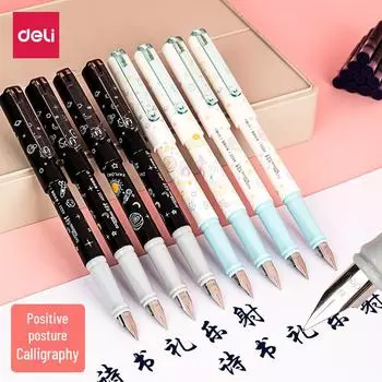 Стираемая ручка для каллиграфии толщиной 0,38 мм для учеников 3-го класса — идеально подходит для отработки специальной осанки, рекомендуется учителем 0.38mm fine nib