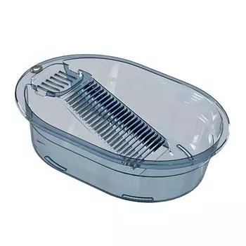 Стиральная доска Раковина Нескользящая Прозрачный дизайн Большая вместимость Сверхпрочная Ванная комната Раковина для мытья со стиральной доской