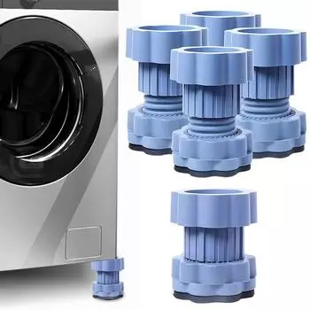 Стиральная машина Амортизирующие подушечки для ног Противоскользящие и шумоподавляющие амортизаторы Бытовая техника Резиновые выравнивающие стабилизаторы для ног 1PC