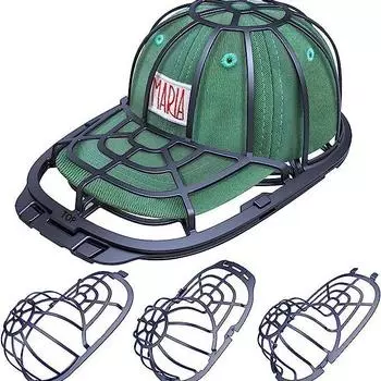 Стиральная машина для бейсбольных кепок с защитой от деформации, защитная стойка для хранения в стиральной машине белый