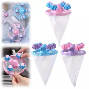 Стиральная машина для удаления шерсти домашних животных, стиральная машина с фильтром-мешком для удаления шерсти, стиральная машина с фильтром-мешком One Size синий