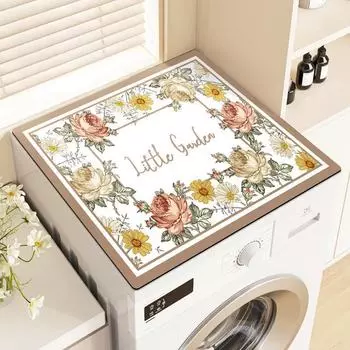 Стиральная машина Холодильник Холодильник Стол Микроволновая печь Пылезащитный чехол Водонепроницаемый Бытовая тумбочка Декор Коврик Нескользящая подкладка 40*50cm