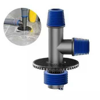 Тройник для сливной трубы для ванной комнаты 3 в 1, дезодорант для стиральной машины, канализационный бачок, раковина, колено, соединитель для трубы, аксессуары для ванной комнаты Dual Pass Through