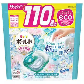 Стиральный порошок Bold Laundry Detergent Gel Ball 4in1 Fresh Flower Savon Refill 110 шт. [Большая емкость]