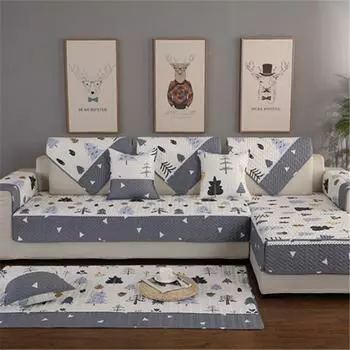 Стираная хлопковая кружевная ткань, диванная подушка, простота на четыре сезона, нескользящее комбинированное диванное полотенце, полностью покрытое 70*70