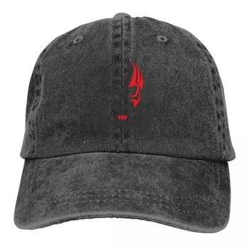 Стираная мужская бейсболка с черепом, кепки Snapback для дальнобойщиков, шляпы для папы, шляпы для гольфа в стиле фильма «Балбесы» Adjustable