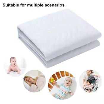 Стирающиеся подкладки для кровати, с высокой впитываемостью, многоразовые прокладки от недержания для детей, взрослых, пожилых людей и домашних животных, водонепроницаемые защитные прокладки S