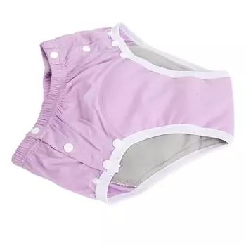 Стирающиеся трусы для недержания мочи из чистого хлопка, многоразовые, с высокой впитывающей способностью, устойчивые к протечкам, для взрослых S(for 2-4kg)