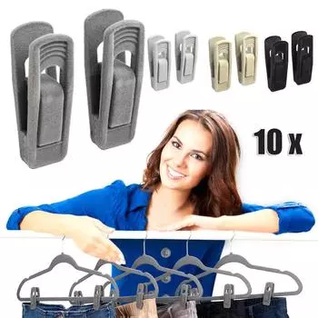 Стирка брюк, вешалка для сушки пальто, прищепки, прищепки, вешалки, сушилка с зажимом чёрный