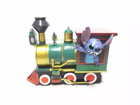 Stitch Train Pullback Car Figure Disney Theme Park Exclusive