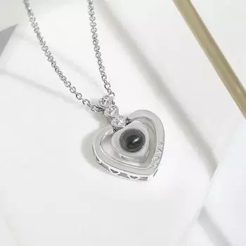 Сто предложений: Ожерелье «Вечный цветок» «Я люблю тебя» Корейская версия: Память Проекция Любви Ожерелье Любви