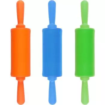 STOBOK 3 шт. Детская самодельная глиняная палочка, скалка, набор инструментов для теста, инструменты для экструдера (Случайный цвет) Other