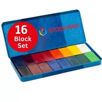 STOCKMAR Beeswax Crayon Block 16 цветов в банке ST35002