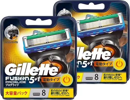 стоимость 2 сменных лезвий Gillette Proglide Flex Ball Power 8 x 2 Great pack