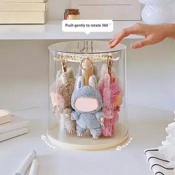 Стойка-дисплей для хранения, Стойка-дисплей для кукол, Специальная вешалка для хлопковых кукол One Size белый