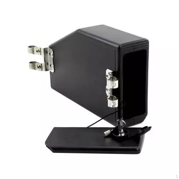 Стойка для бокса для мотоцикла, боковой левый кронштейн, прочный с держателями для замков, пластиковые аксессуары для хранения