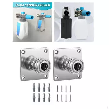 Стойка для чистящей машины, быстроразъемное соединение 1/4 дюйма, автоматическое крепление из пеноматериала, мойка высокого давления, выдерживающая сильную нагрузку