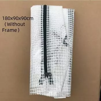 Стойка для цветов из окрашенной стальной трубы в туннельном стиле, переносная теплица для суккулентов, навес для выращивания горшечных растений с теплоизоляцией