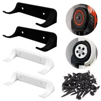 Стойка для демонстрации моделей автомобилей, прочная, несущая, простая в установке, настенное крепление, вертикальный держатель для хранения витринных моделей автомобилей 4pcs чёрный