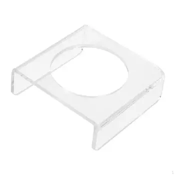 Стойка для демонстрации мячей, футбольный держатель, полка для футбола, легкая многофункциональная устойчивая волейбольная стойка Small Transparent