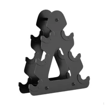 Стойка для гантелей, стойка для веса, спортивная, 3-х уровневая, переносная, силовая, подъемная, держатель