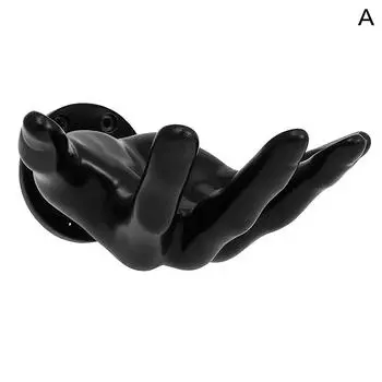 Стойка для хранения баскетбольных мячей, настенная стойка для мячей в форме руки, многоцелевая полка для демонстрации футбольных мячей, держатель для декора комнаты, экономящий место A