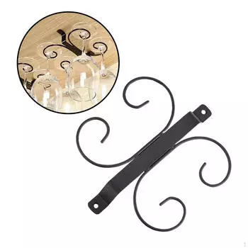 Стойка для хранения бокалов, бокалы, простая в использовании подвесная подставка для бокалов для ресторана,