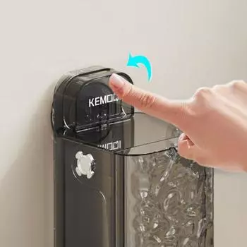 Стойка для хранения бумажных стаканчиков без перфорации Водонепроницаемый настенный диспенсер для одноразовых бумажных стаканчиков Прозрачный диспенсер для воды Хранение белый