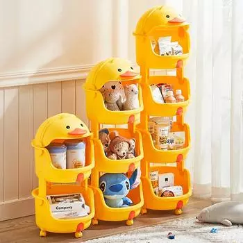 Стойка для хранения детских игрушек, тележка, держатель большой емкости, для хранения в гостиной, книжная стойка, органайзер для детских закусок/книг/игрушек
