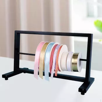 Стойка для хранения лент Диспенсер для катушек DIY Принадлежности для пряжи Полка Держатель Дисплей для