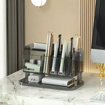 Стойка для хранения помады, витрина, большая вместительная коробка для хранения косметики, хранение кистей для макияжа, Vartridge, современный, простой