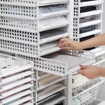 Стойка для хранения штабелируемая полка для хранения игрушек в стиле ящика для игрушек large