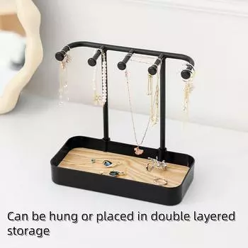 Стойка для хранения украшений в японском стиле, подвесная стойка для ювелирных изделий, браслетов, ожерелий, колец, сережек, аксессуары для волос, изысканная стойка для показа белый