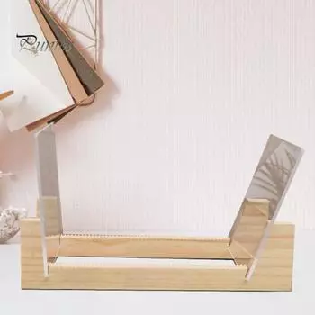 Стойка для хранения виниловых пластинок с гладкими краями без заусенцев, высокая устойчивость, не деформируется, полка для хранения виниловых пластинок