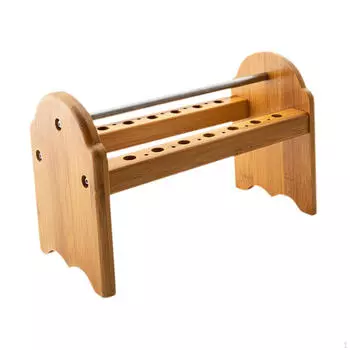 Стойка для инструментов для ремонта очков, держатель для оптических инструментов, бамбуковая отвертка для