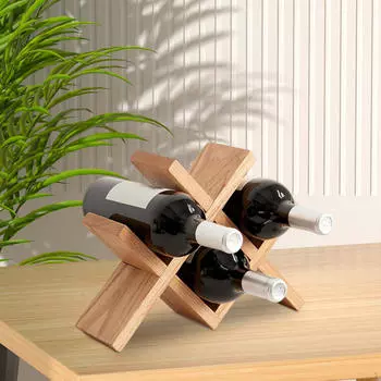 Стойка для красного вина в виде сот, модная организация, деревенское хранение бутылок