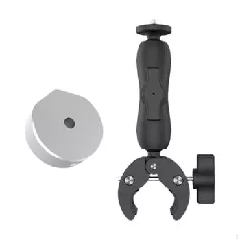 Стойка для крепления багажника на крышу с зажимом для столба, компактная, металлическая, простая установка, монтажный комплект, кронштейн для круглой трубы