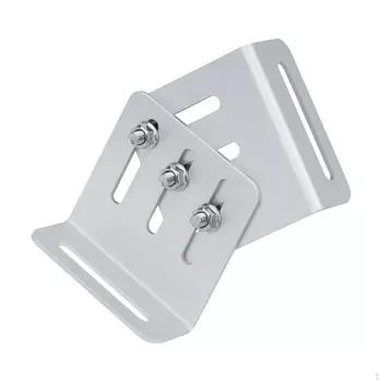 Стойка для крепления наклонной панели солнечной батареи, многофункциональная, гибкая высота, алюминиевый кронштейн для поддержки солнечных батарей